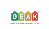 Logo GEAK - GEBAUDEENERGIEEAUSWEIS DER KANTONE